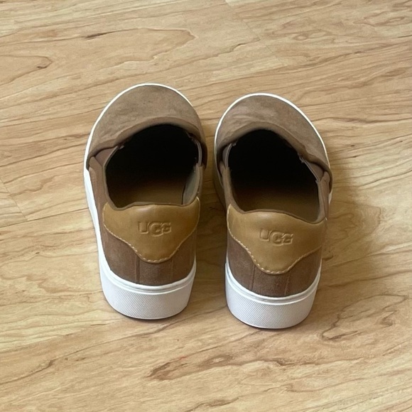 UGG’s Woman’s Cahlvan Chunky Platform Slip On Shoes in Cognac Size 7.5 NWOT - Picture 2 of 10